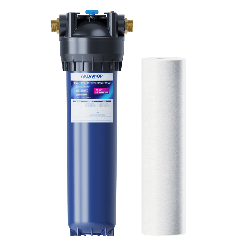 Фильтр для воды Аквафор Кристалл ECO H Pro c краном трехступенчатый проточный | AliExpress